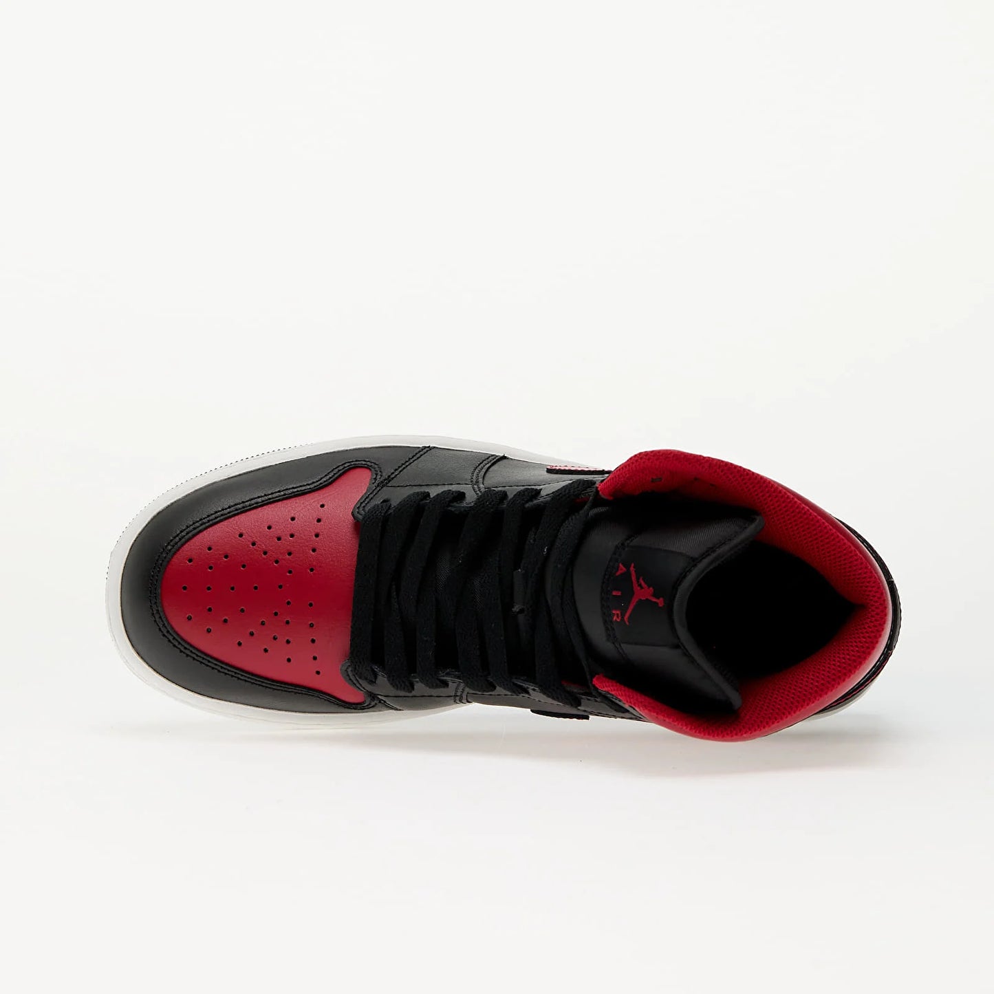 Air Jordan 1 Mid "Black/ Varsity Red-Summit White"