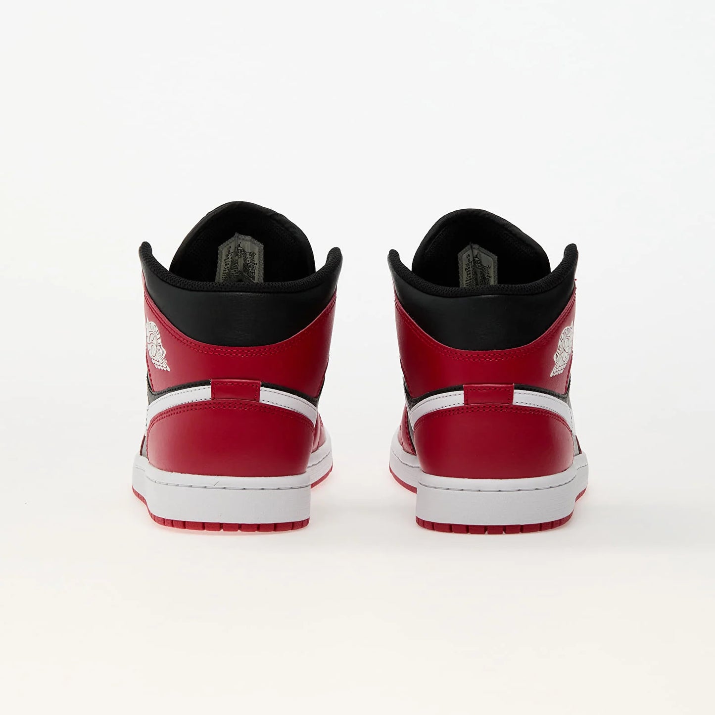 Air Jordan 1 Mid "Black/ White-Gym Red"
