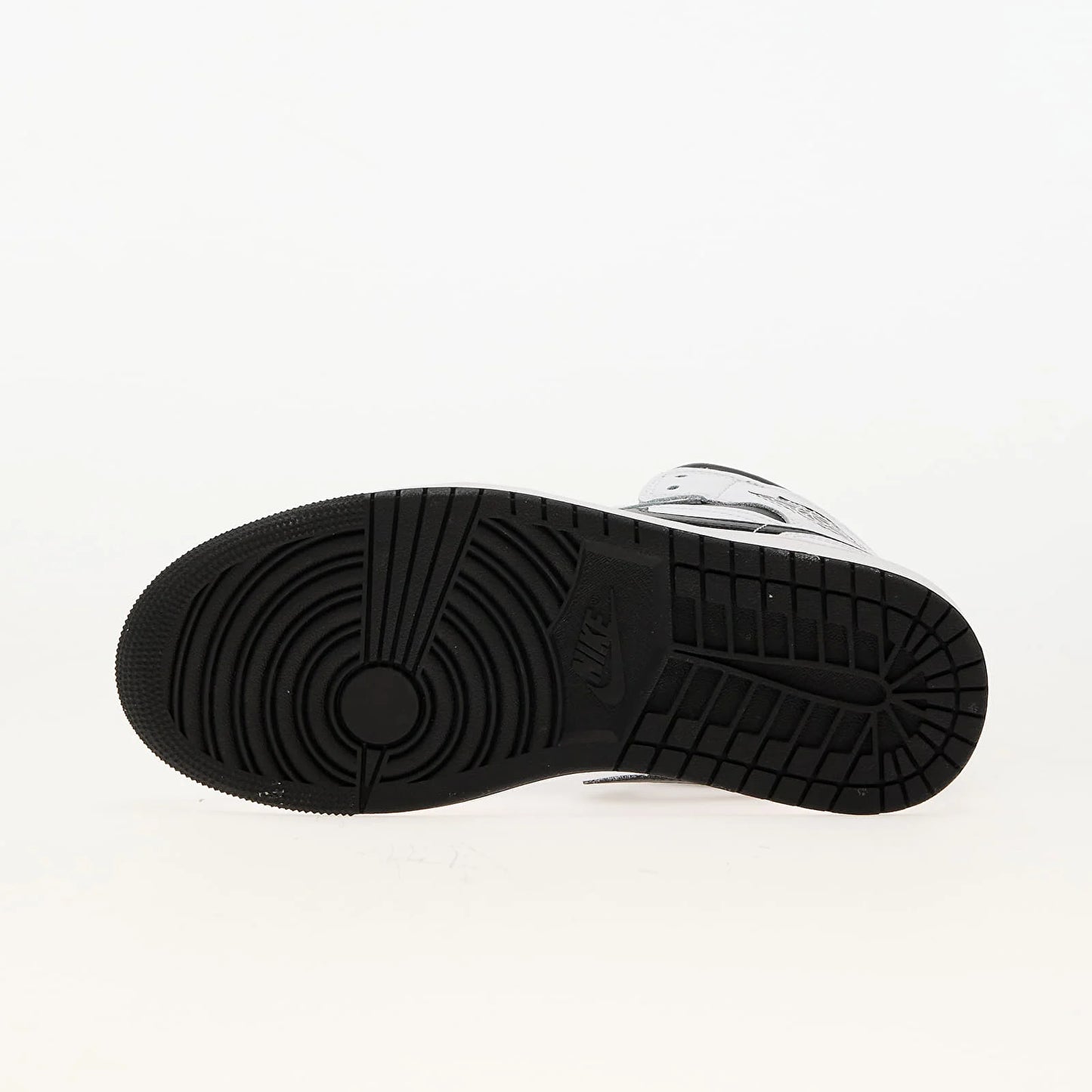 Talpa neagră antiderapantă Air Jordan 1 Mid White Black pentru pantofi sport de înaltă calitate