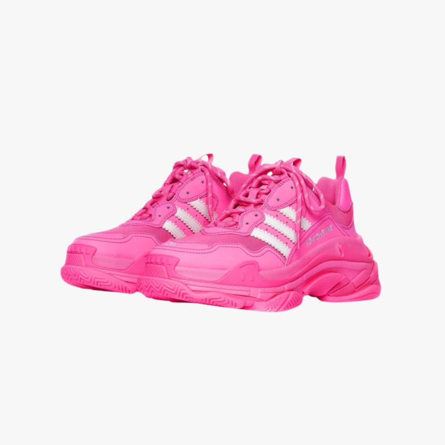 Balenciaga x Adidas Triple S „Neon Pink”