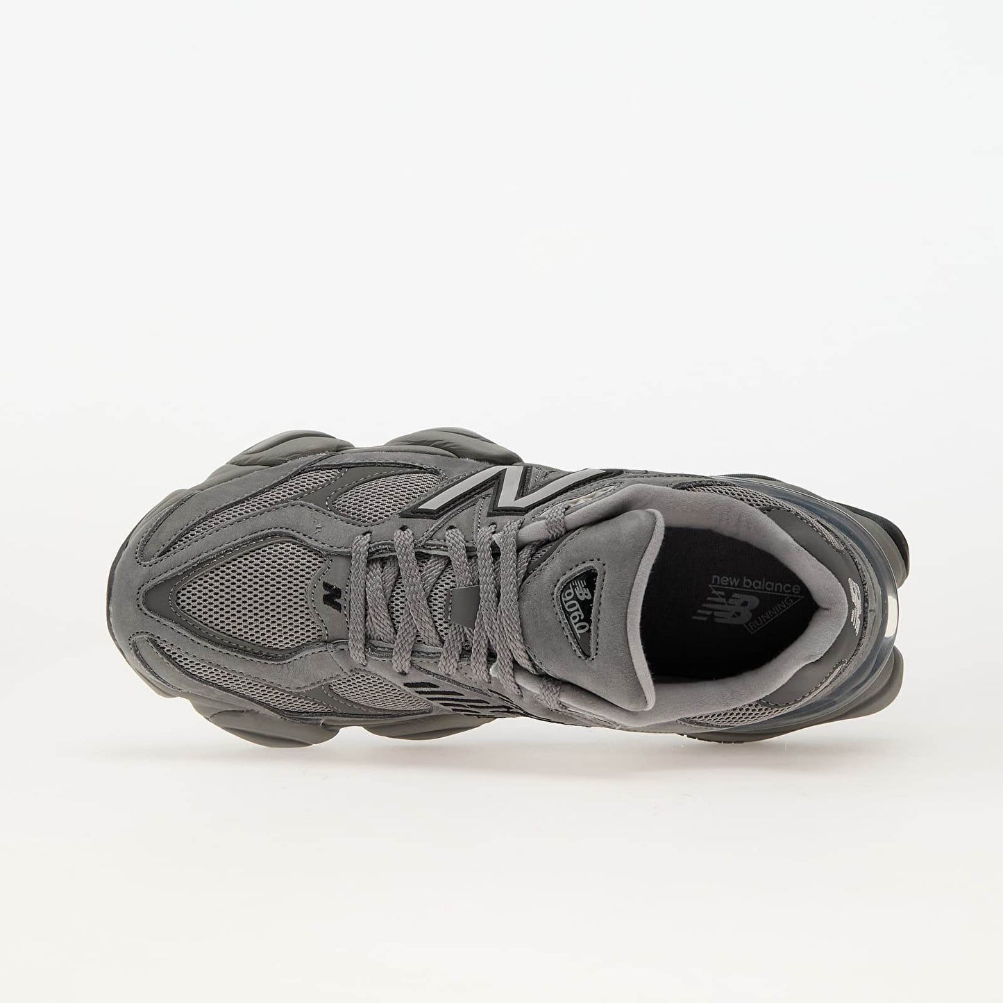 Pantofi sport New Balance 9060 Shadow Grey gri închis cu design modern și talpă confortabilă
