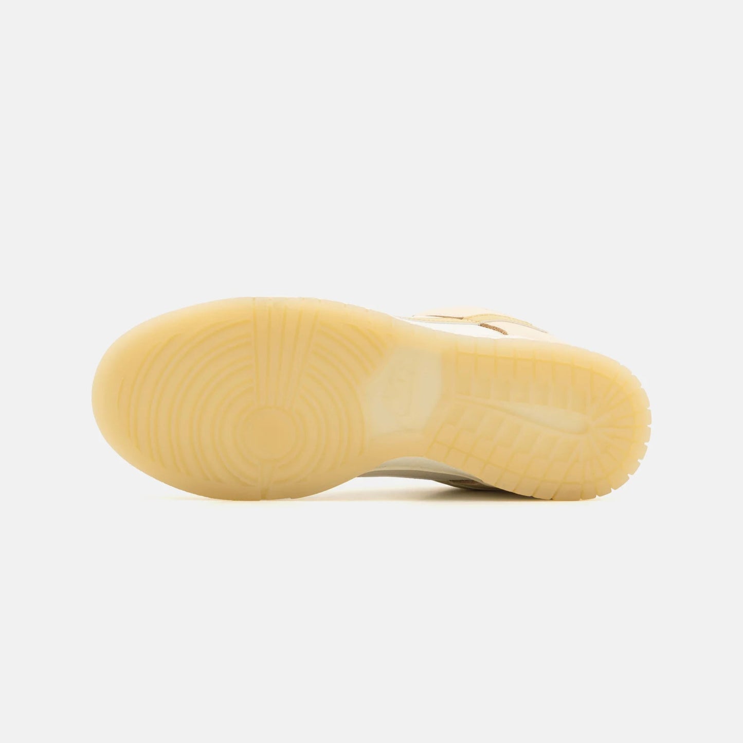 Talpa din cauciuc a pantofilor Nike Dunk Low Muslin Team Gold pentru aderență și durabilitate