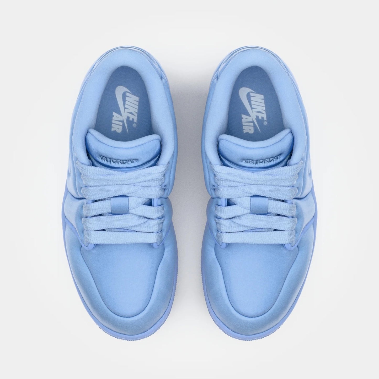 Pantofi sport Air Jordan 1 Low Method Of Make Aluminium albastru deschis vedere de sus