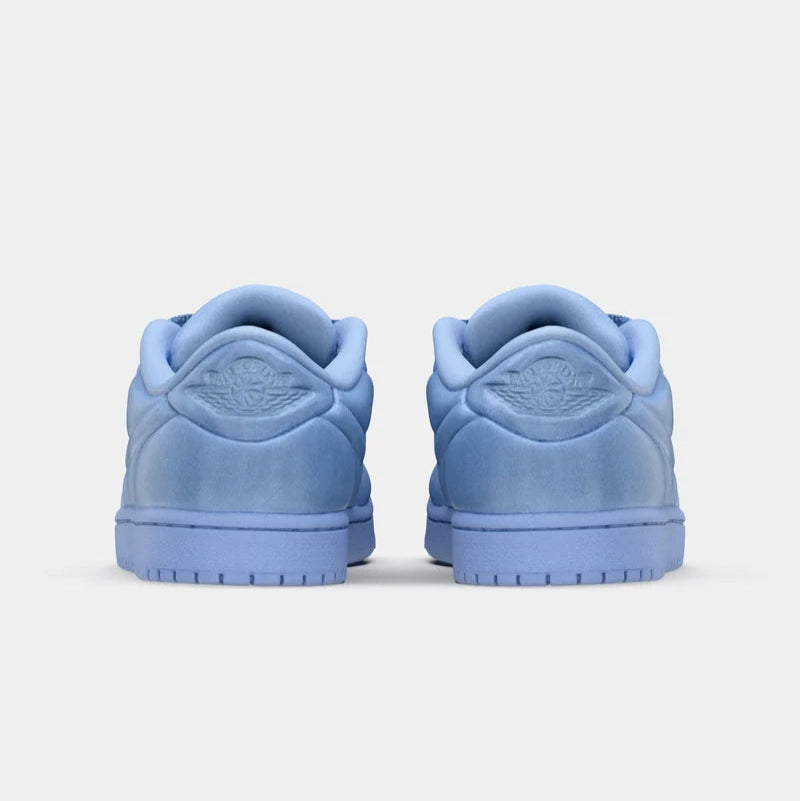 Pantofi Air Jordan 1 Low Method Of Make Aluminium albastri vedere din spate de la DodResell