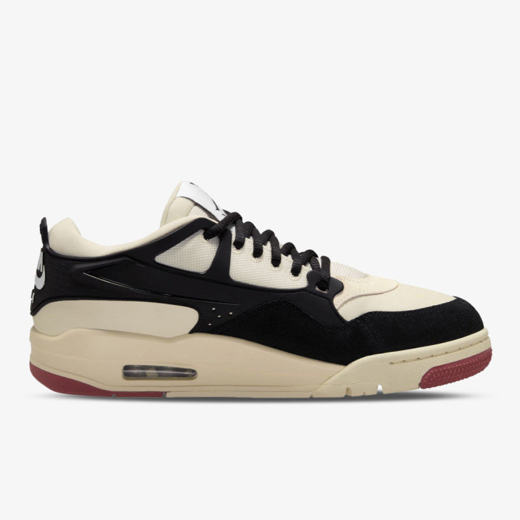Pantofi sport Air Jordan 4 RM Canyon Rust cu design crem, negru și accente roșii pentru confort și stil
