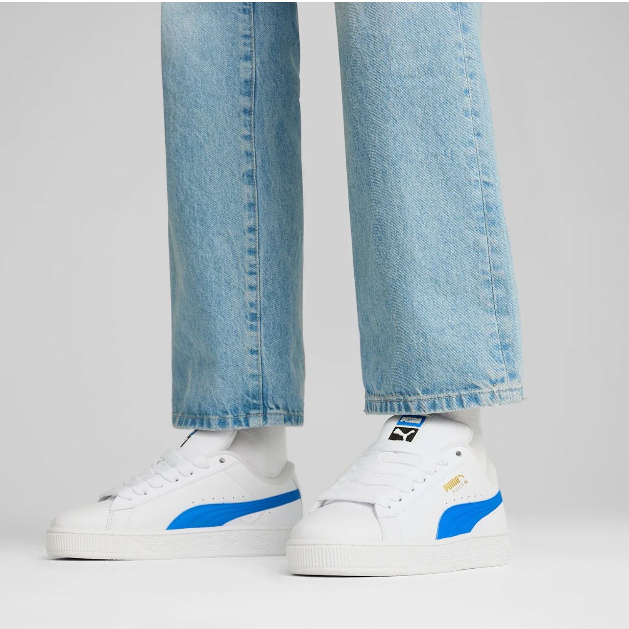 Puma Suede XL Leather “White/Royal Blue” 397255-07
