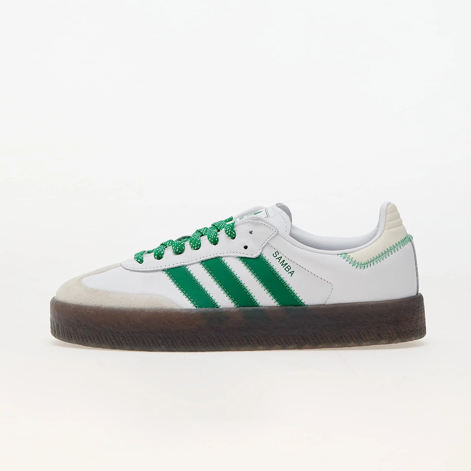 Adidas Sambae W "White/ Green/ Off White" IE9105