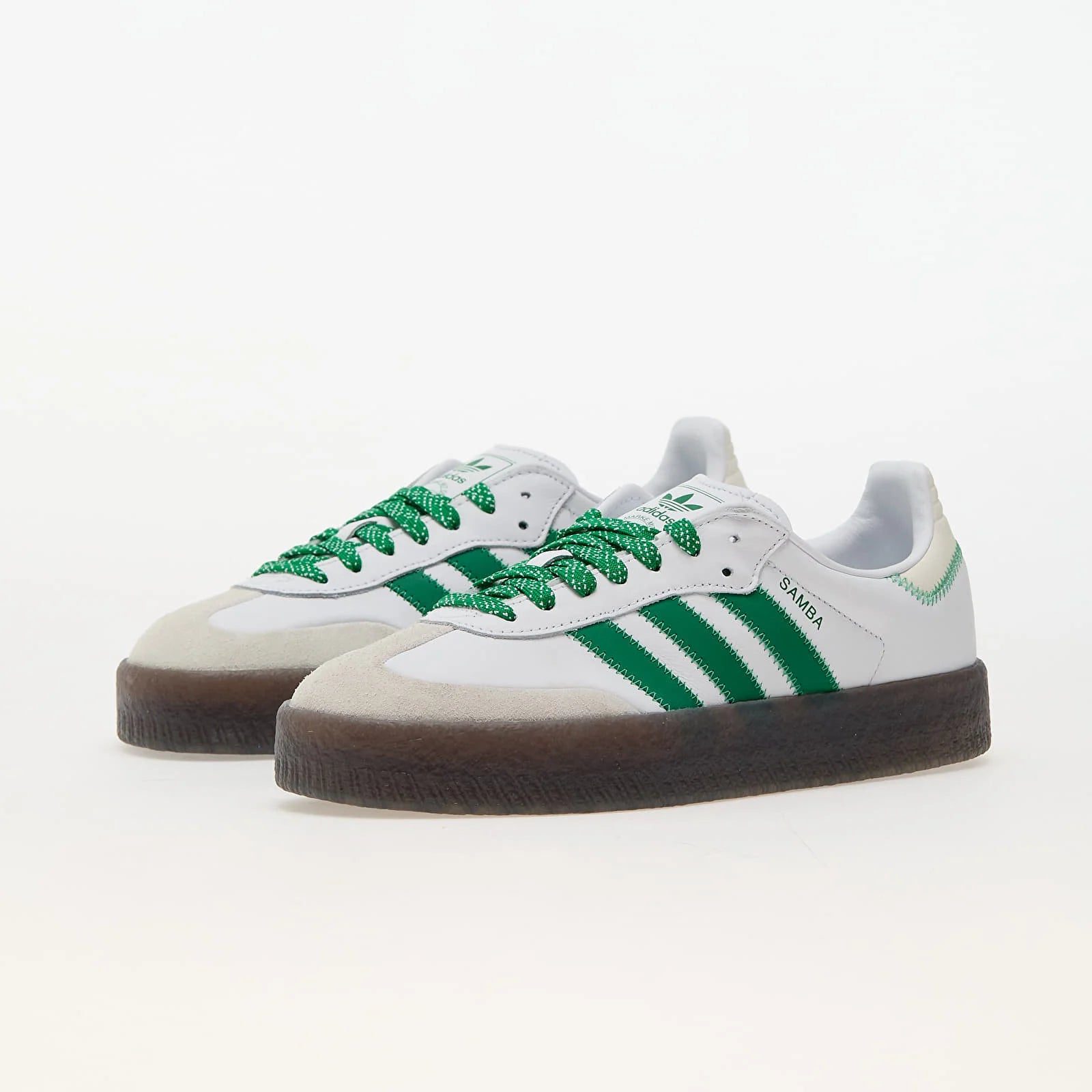 Adidas Sambae W "White/ Green/ Off White" IE9105