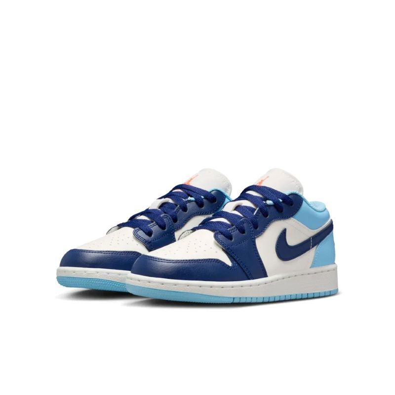 Air Jordan 1 Low “Sail Blue Chill” 553560-149