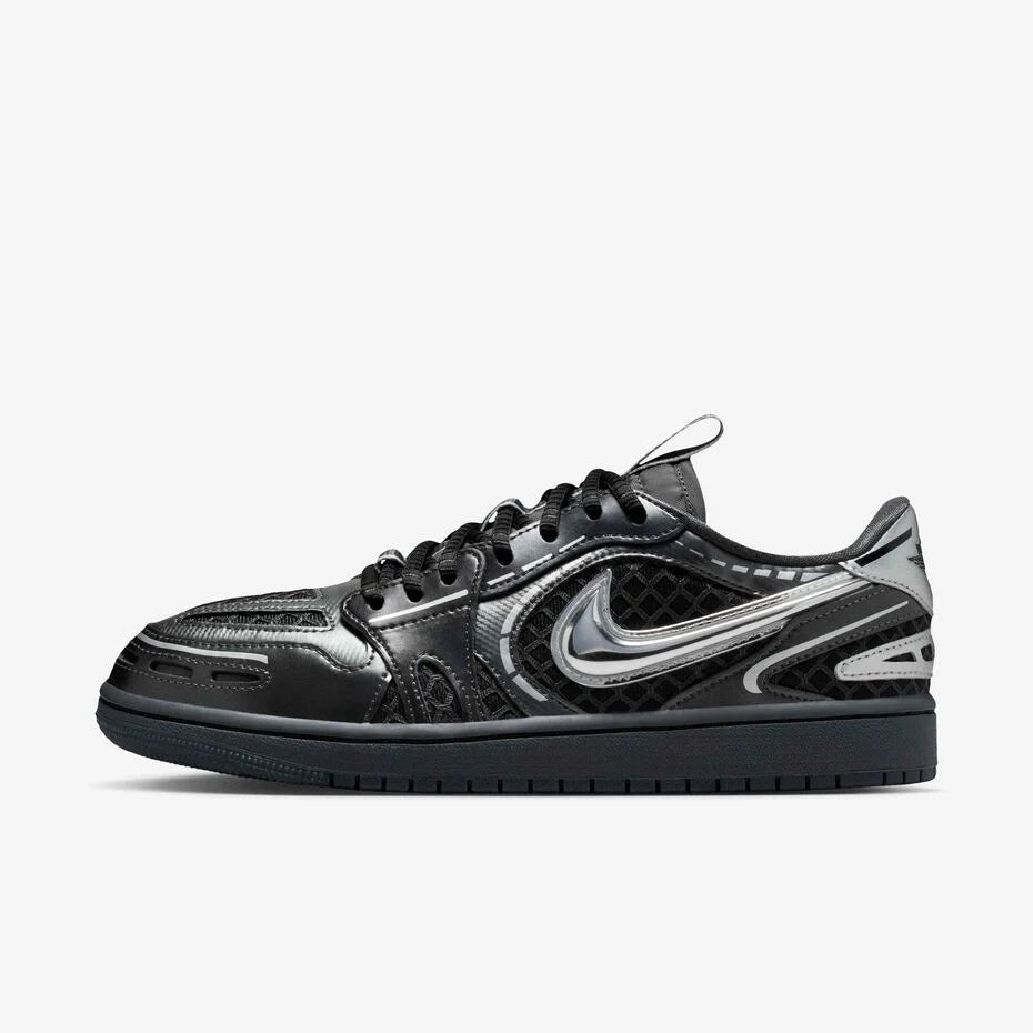 Air Jordan 1 Low Method of Make v3 “Black/Metalic Silver” HQ2186-001