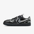 Air Jordan 1 Low Method of Make v3 “Black/Metalic Silver” HQ2186-001