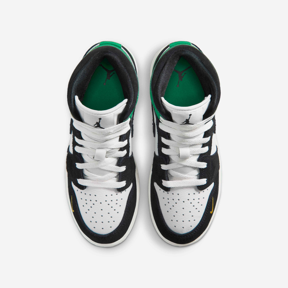 Air Jordan 1 Mid “Black Green” II1254-100