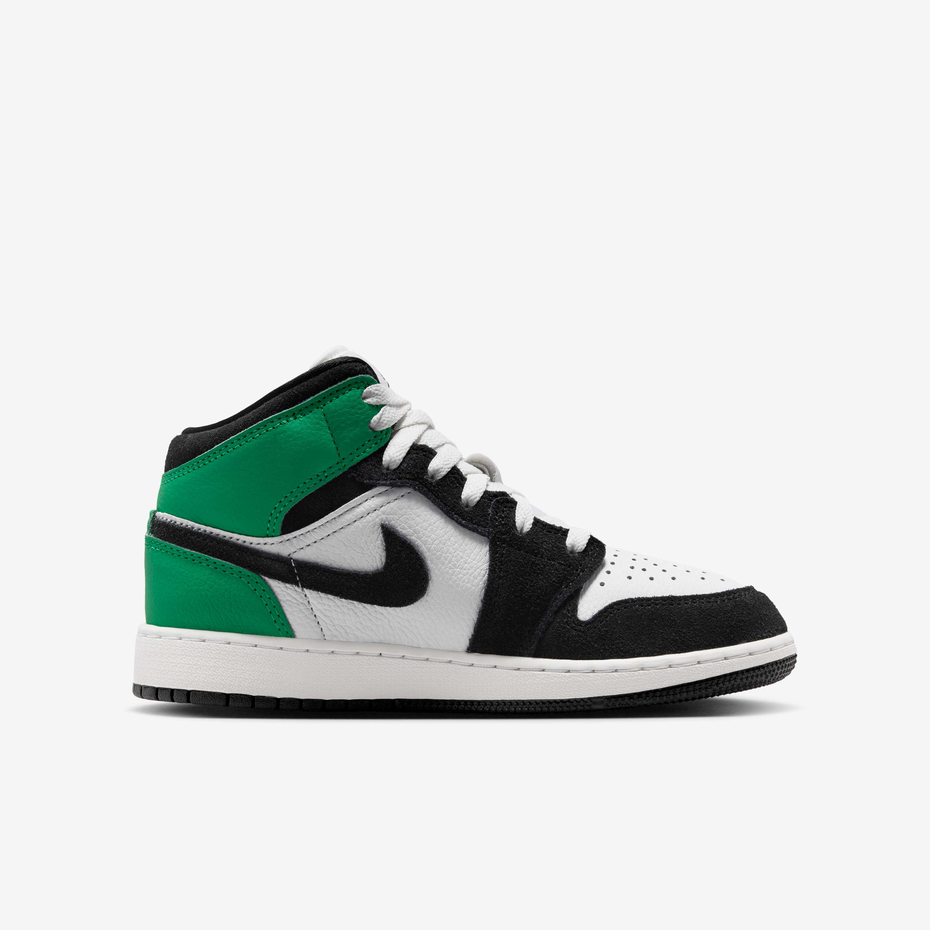 Air Jordan 1 Mid “Black Green” II1254-100