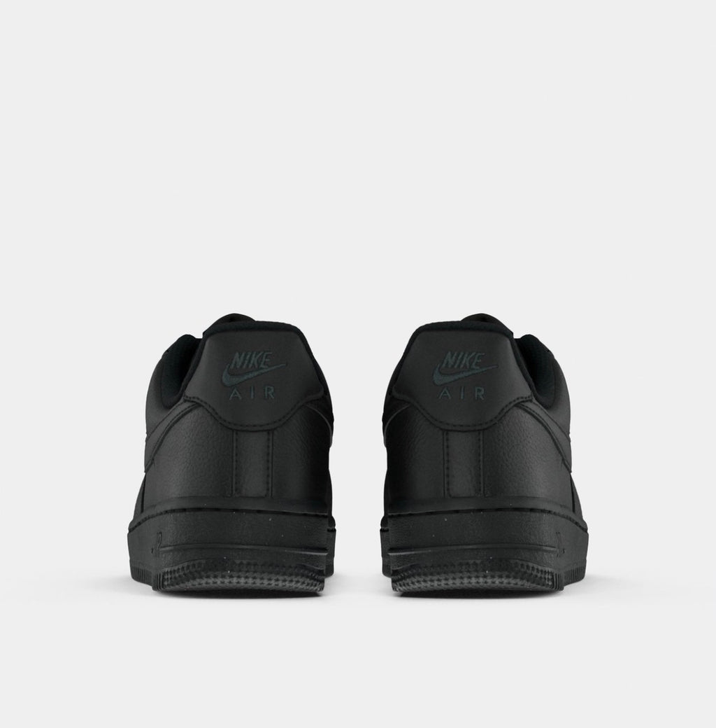 Nike Air Force 1 Low “Triple Black Velvet Laces”