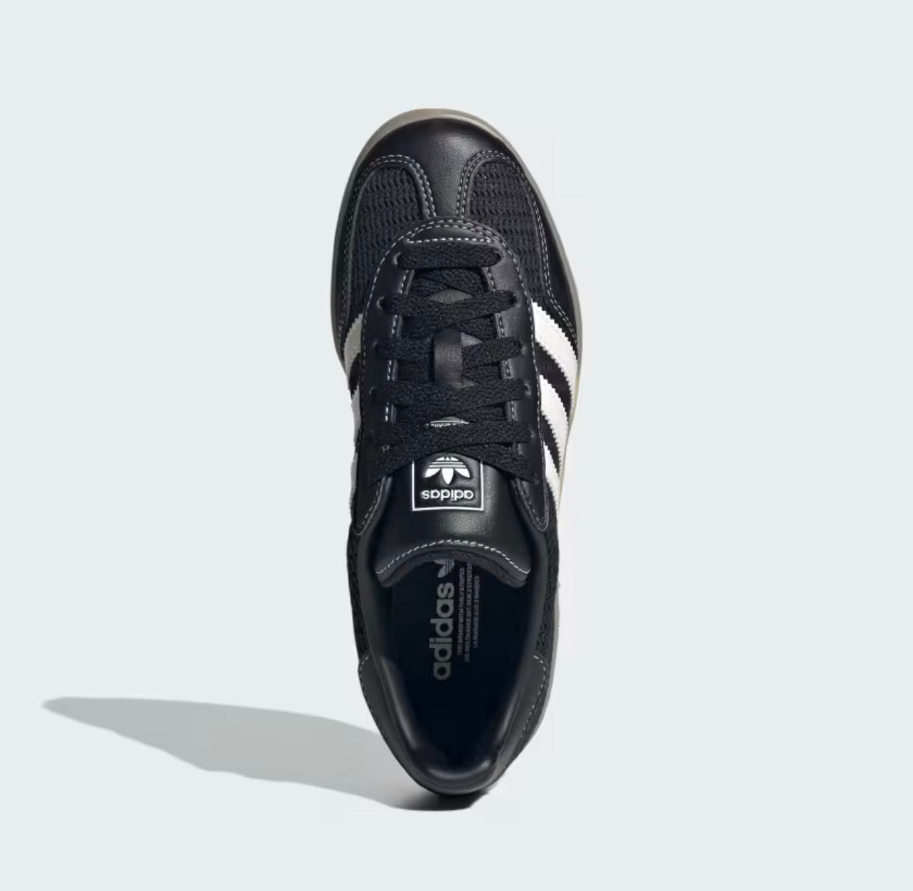 Adidas Gazelle indoor “Core Black Magic Beige” JQ7117