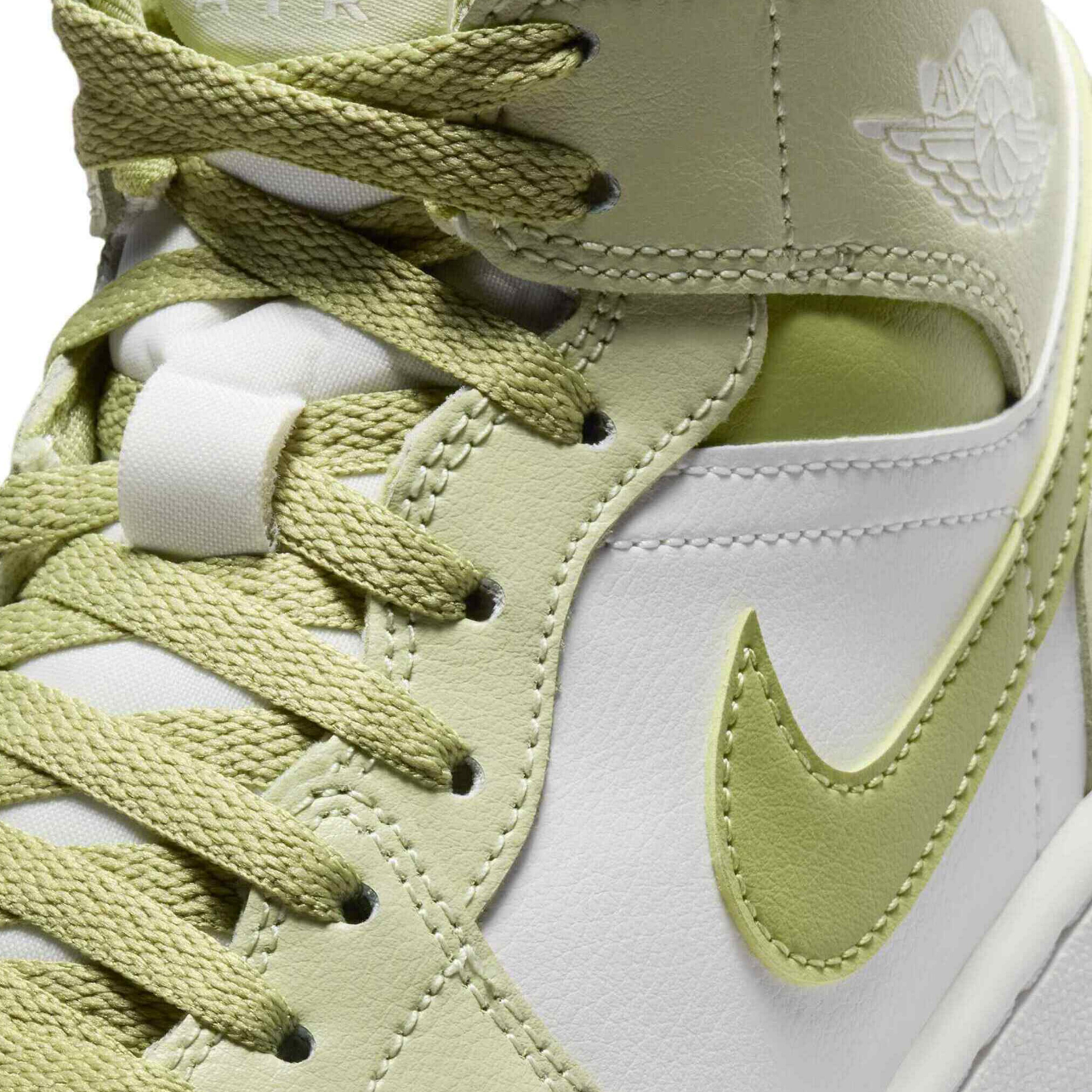Air Jordan 1 Mid “Olive Aura Lawn” BQ6472-302