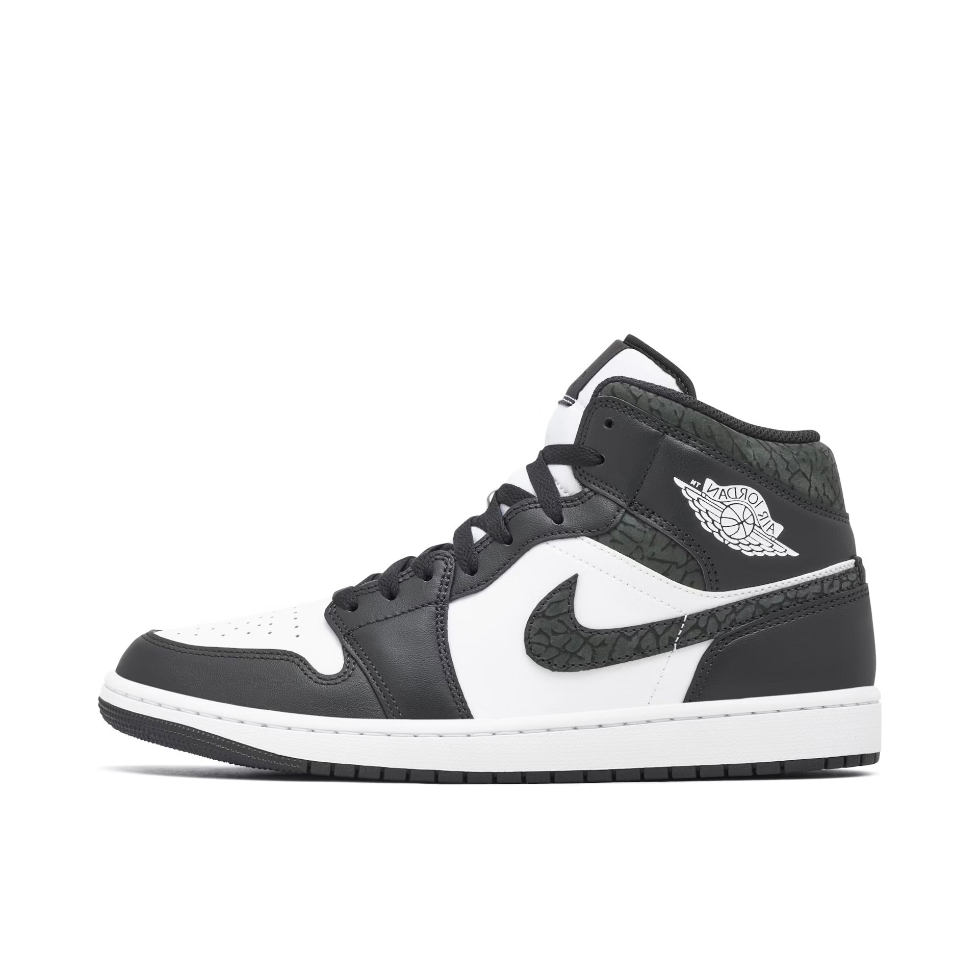 Air Jordan 1 Mid “Panda Elephant Print” FB9909 001