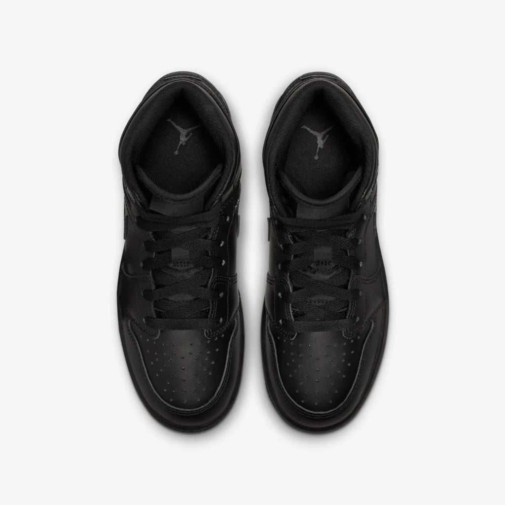 Air Jordan 1 Mid “Triple Black” 554725-093