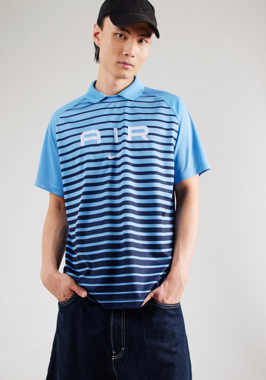 Tricou Nike Sportswear AIR “Blue/Black” IB8019-489
