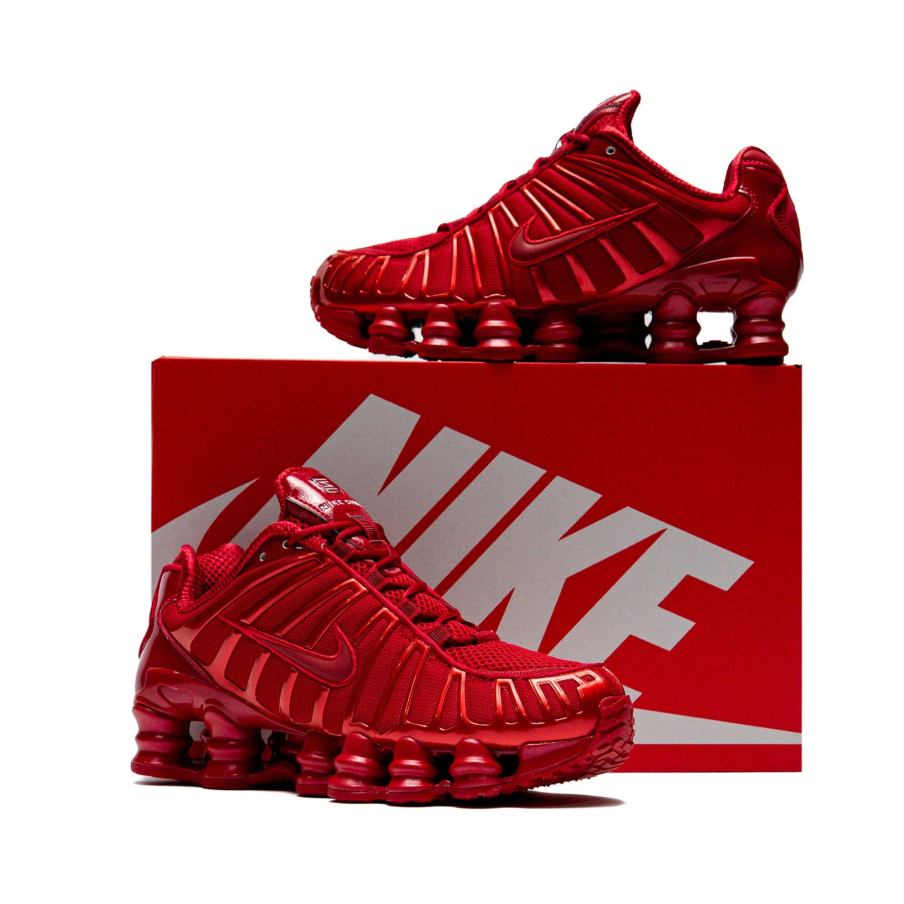 Nike Shox TL “Gym Red/White-Gym Red”