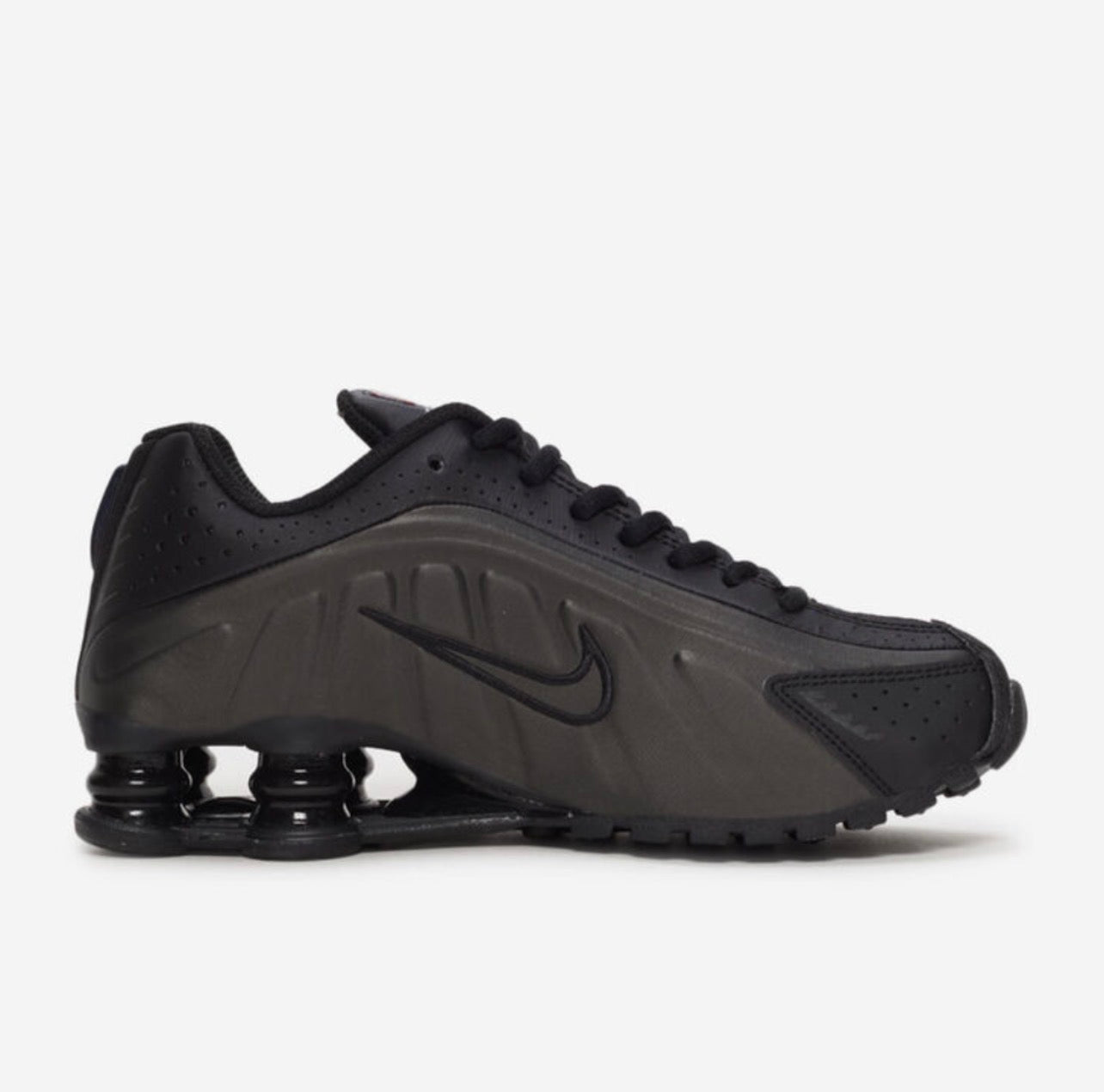 Nike Shox R4 GS “Black Bright Crimson” CW2626-003