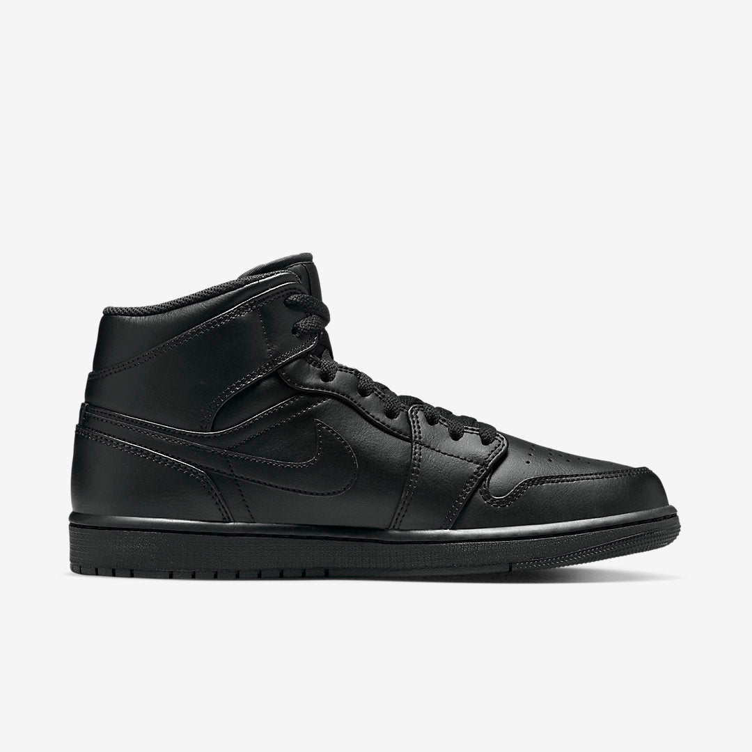 Air Jordan 1 Mid “Triple Black” 554724-093