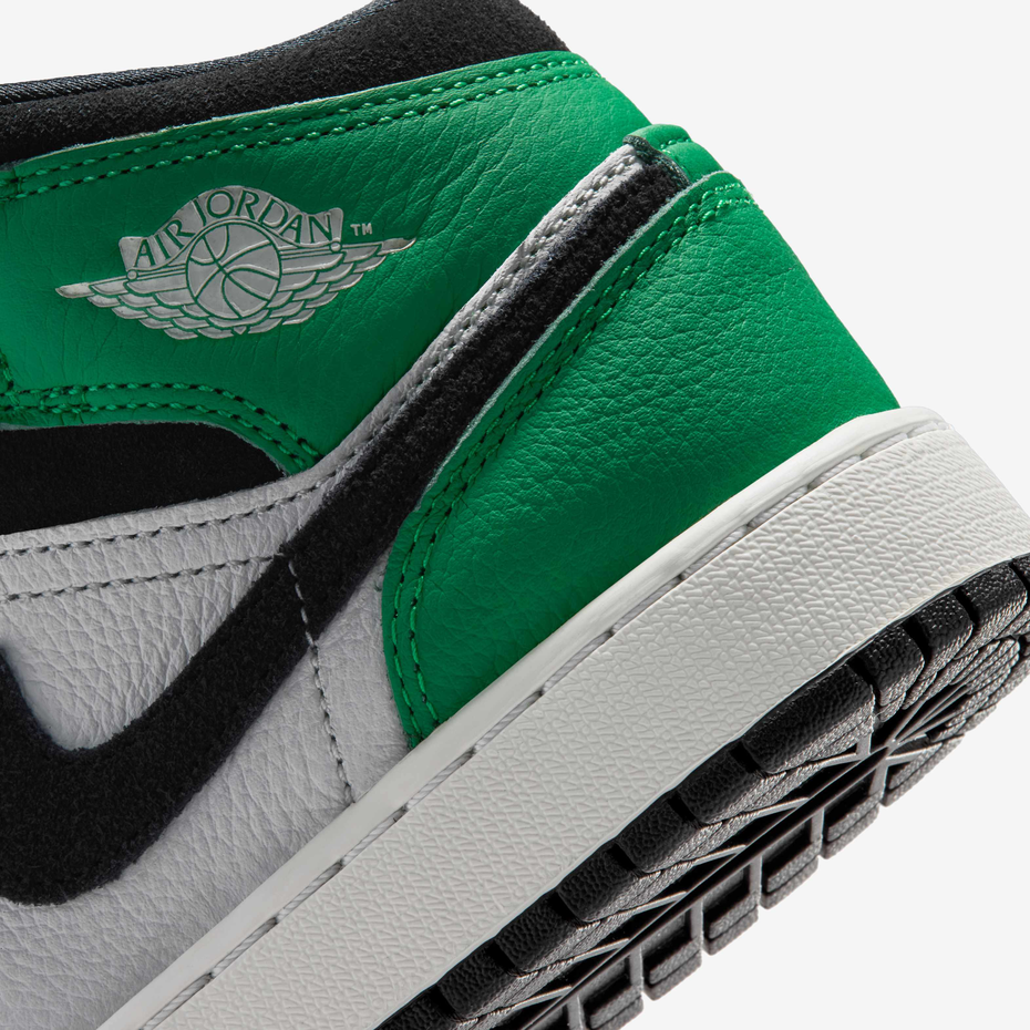 Air Jordan 1 Mid “Black Green” II1254-100
