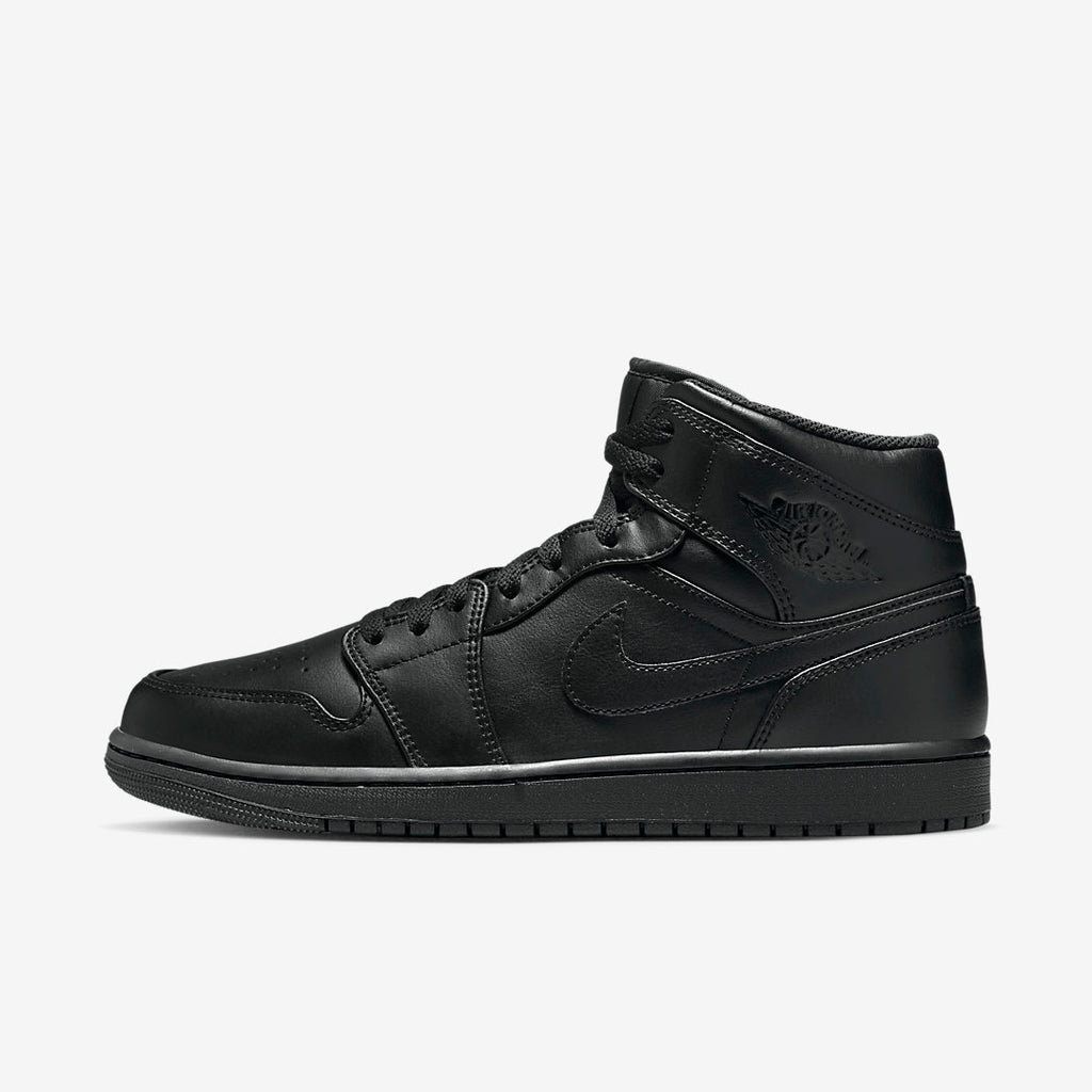 Air Jordan 1 Mid “Triple Black” 554724-093