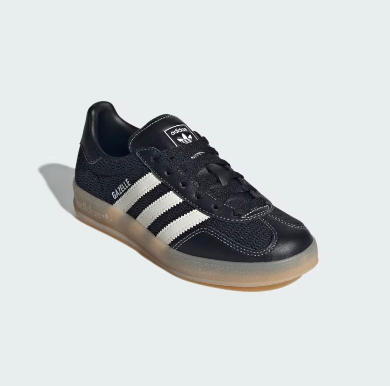 Adidas Gazelle indoor “Core Black Magic Beige” JQ7117