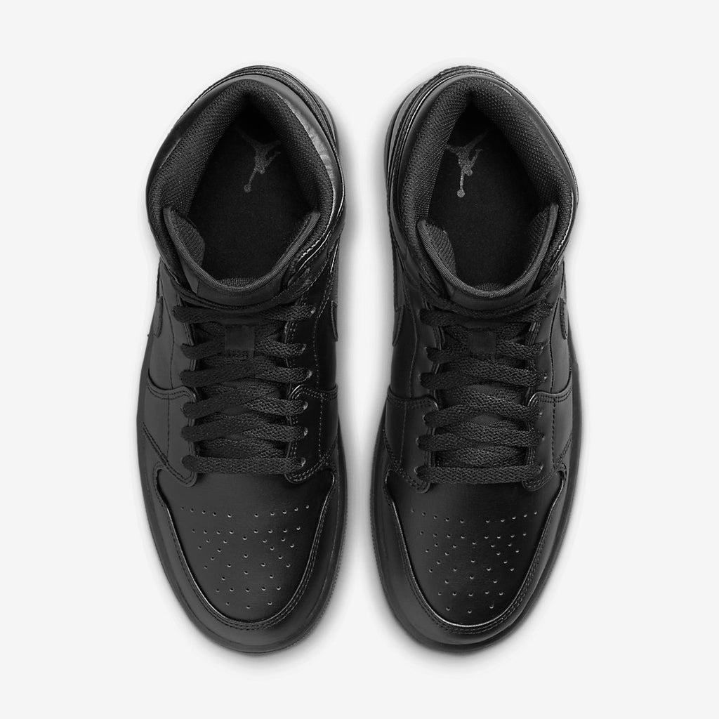 Air Jordan 1 Mid “Triple Black” 554724-093