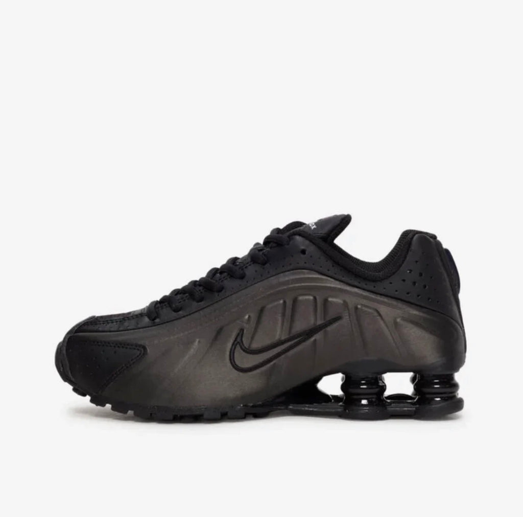 Nike Shox R4 GS “Black Bright Crimson” CW2626-003