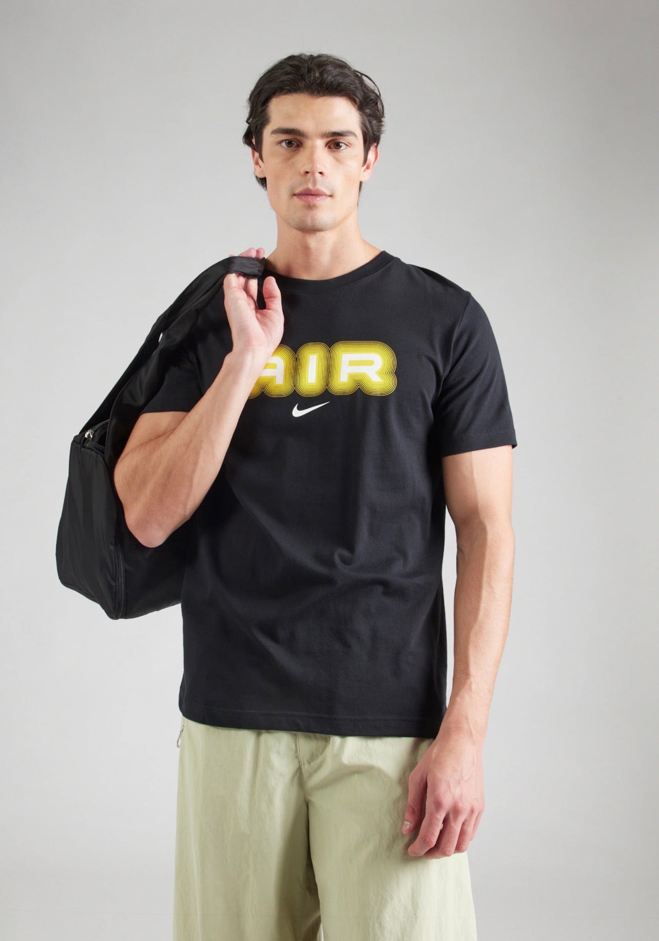 Tricou Nike Sportswear AIR “Black/Yellow” HM0185-013