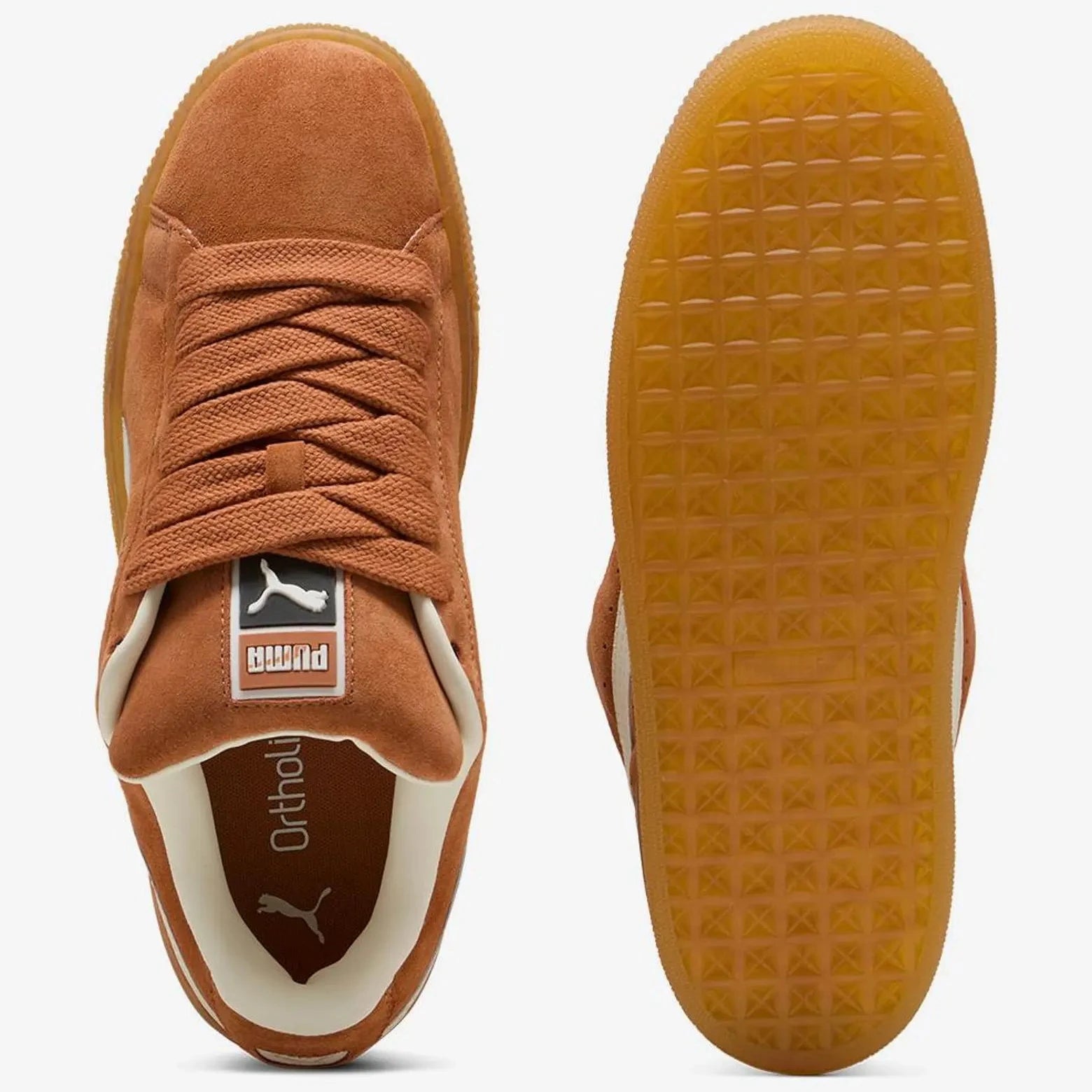 Puma Suede XL “Brandy/Warm White” 395205-49