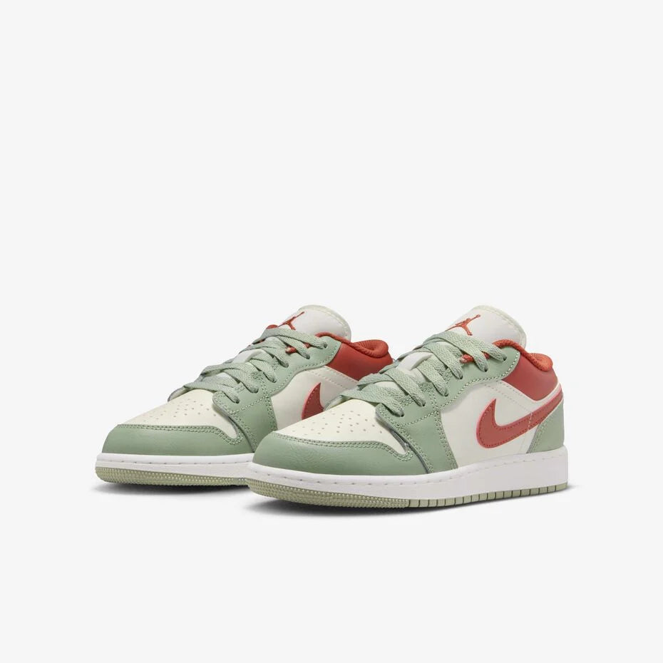Air Jordan 1 Low “Sail/Summit White/Redstone/Jade Horizon”