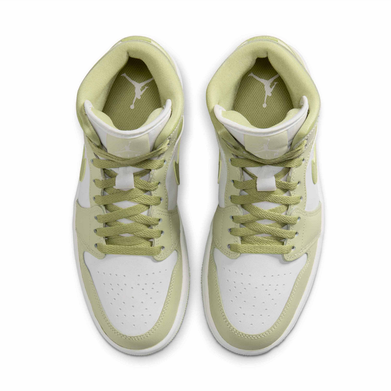 Air Jordan 1 Mid “Olive Aura Lawn” BQ6472-302