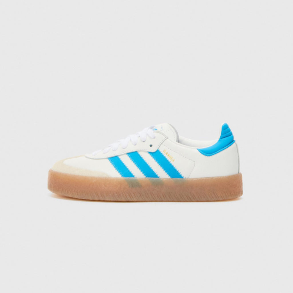 Adidas SambaE “White/Light Blue”