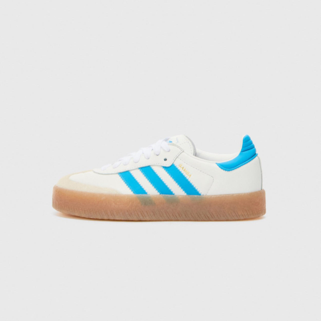 Adidas SambaE “White/Light Blue”