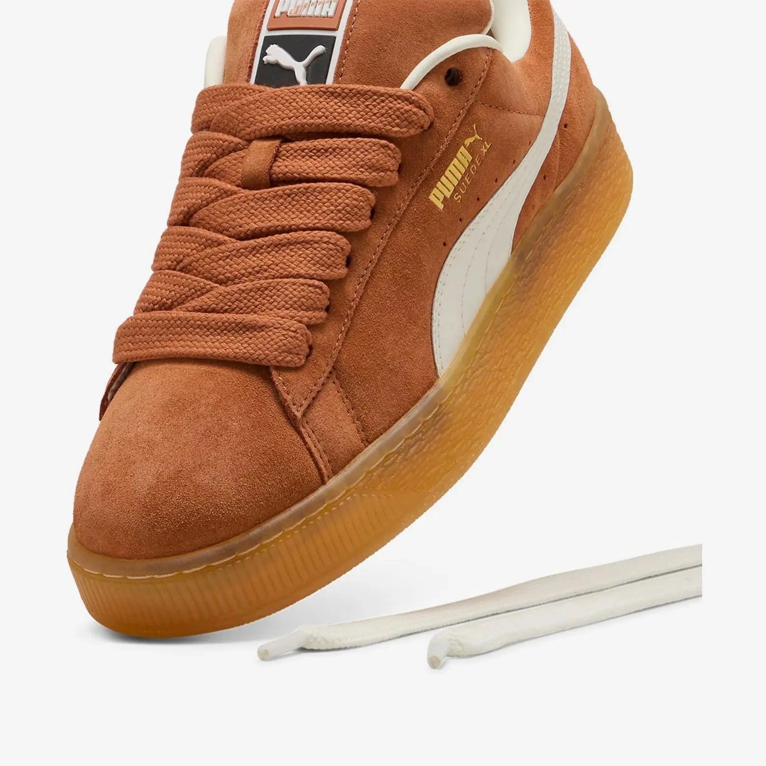 Puma Suede XL “Brandy/Warm White” 395205-49