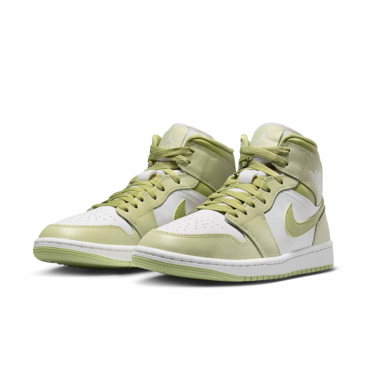 Air Jordan 1 Mid “Olive Aura Lawn” BQ6472-302