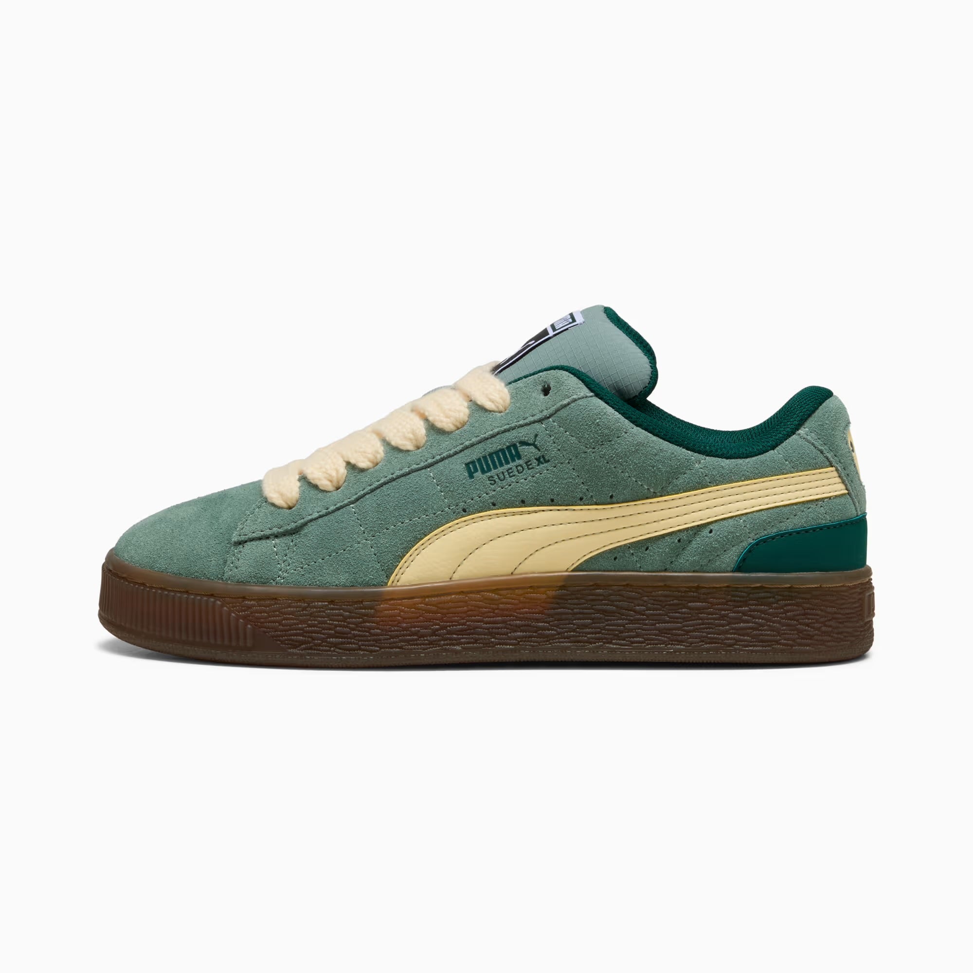 Puma Suede XL SK8TE Wrld "Green Moon" 401352-02