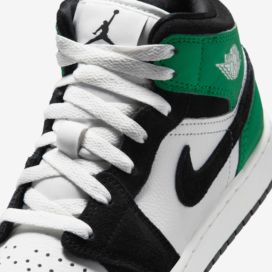 Air Jordan 1 Mid “Black Green” II1254-100