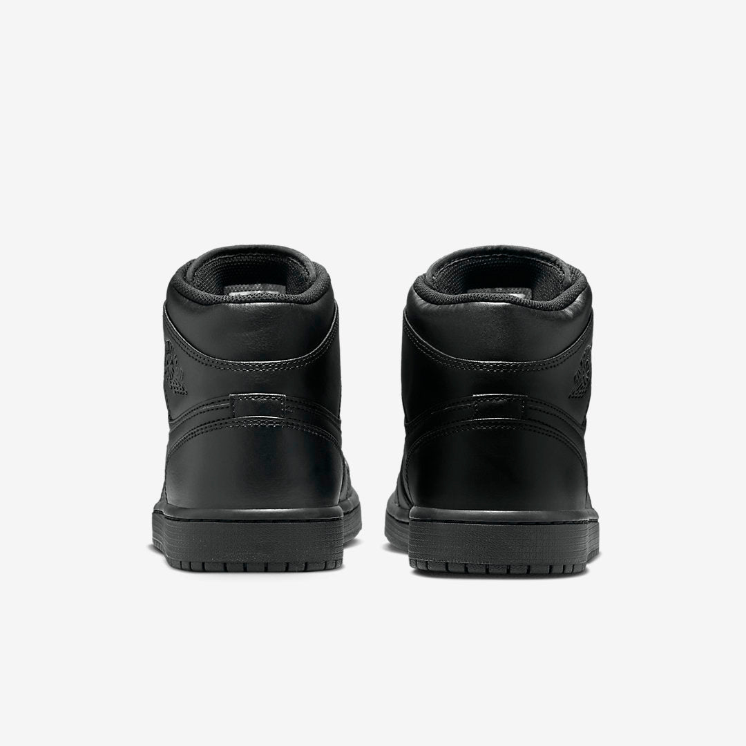 Air Jordan 1 Mid “Triple Black” 554724-093