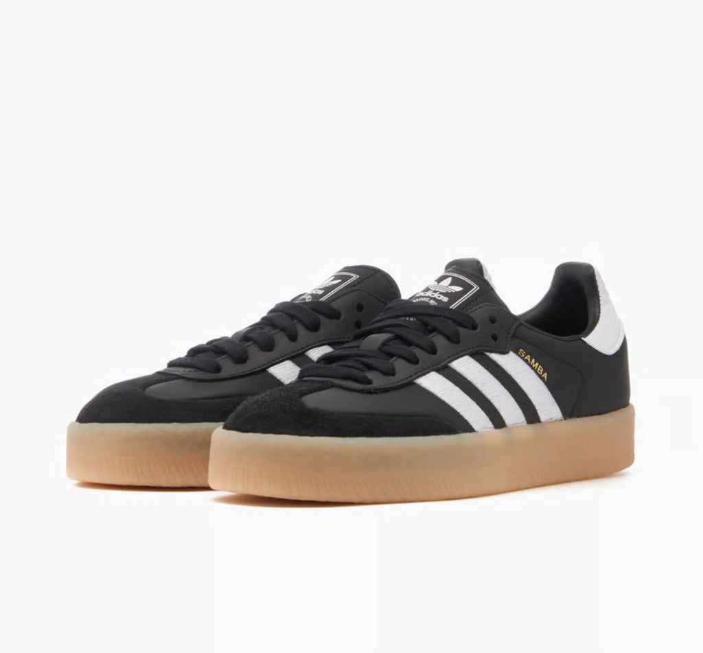 Adidas SambaE “Black/White/Gum” ID0436
