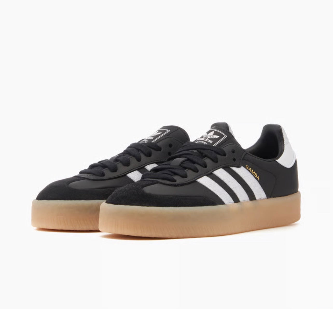 Adidas SambaE “Black/White/Gum” ID0436