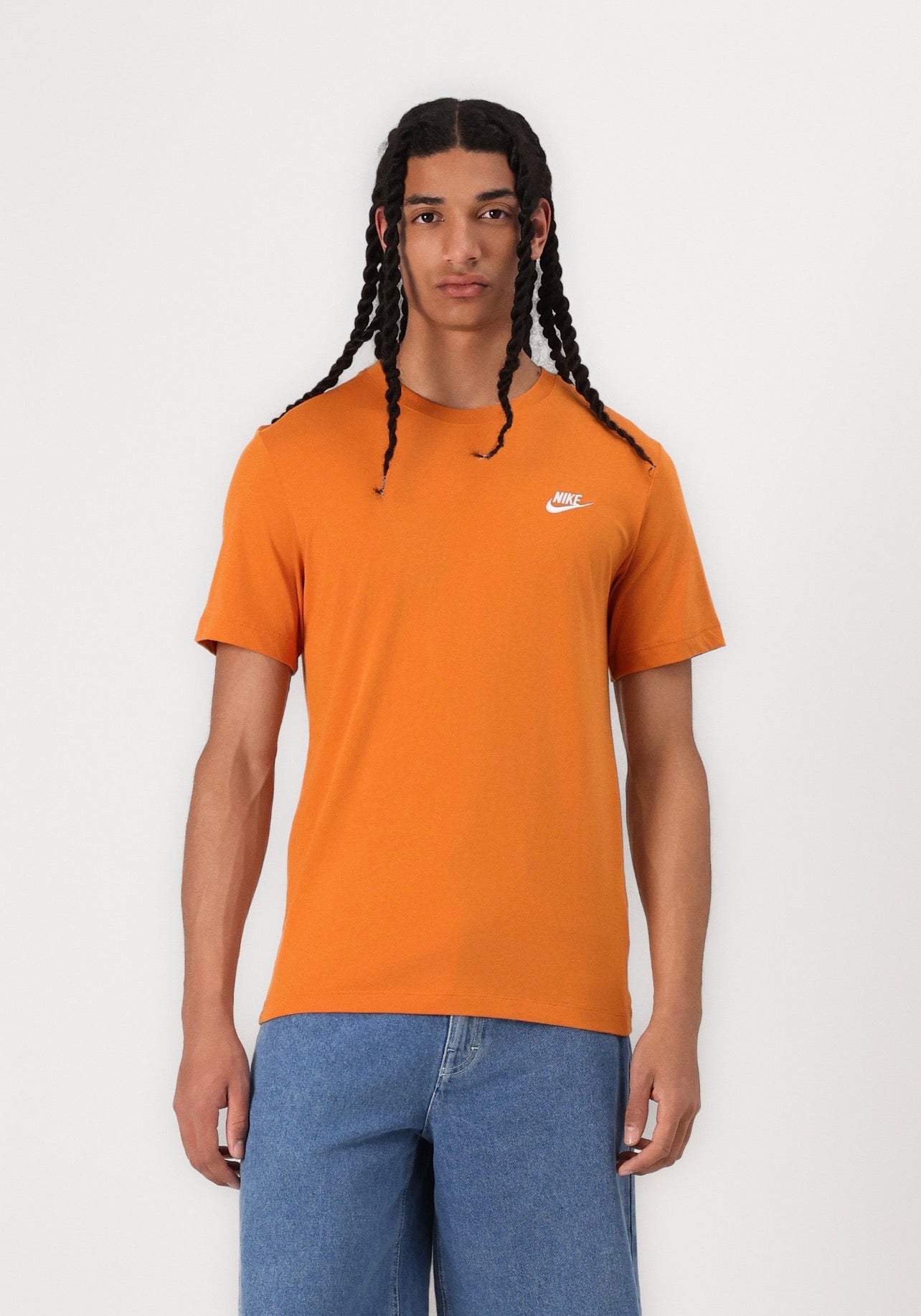 Tricou Nike Club Sportswear “Orange” AR4997-815