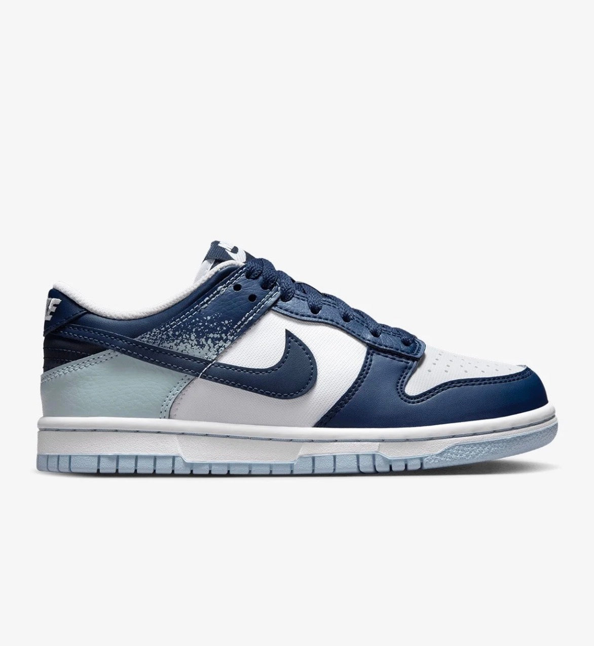 Nike Dunk Low GS “Blue Splatter” IB7687-100