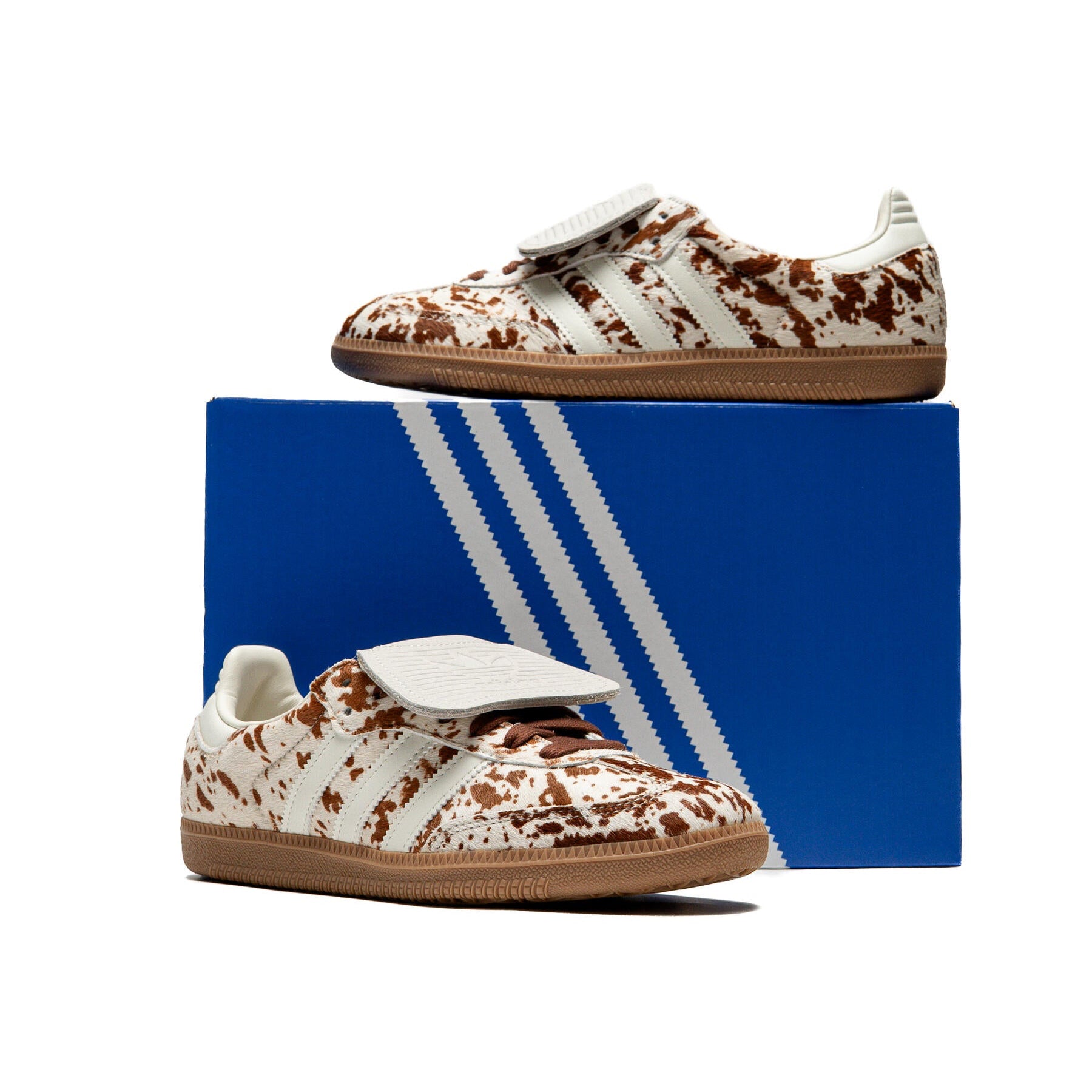 Adidas Samba LT "Cow Print Brown White" JS3931