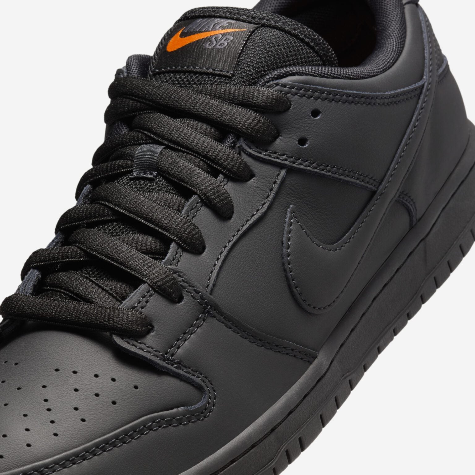 Nike Dunk Low SB ISO “Triple Black” FJ1674-001