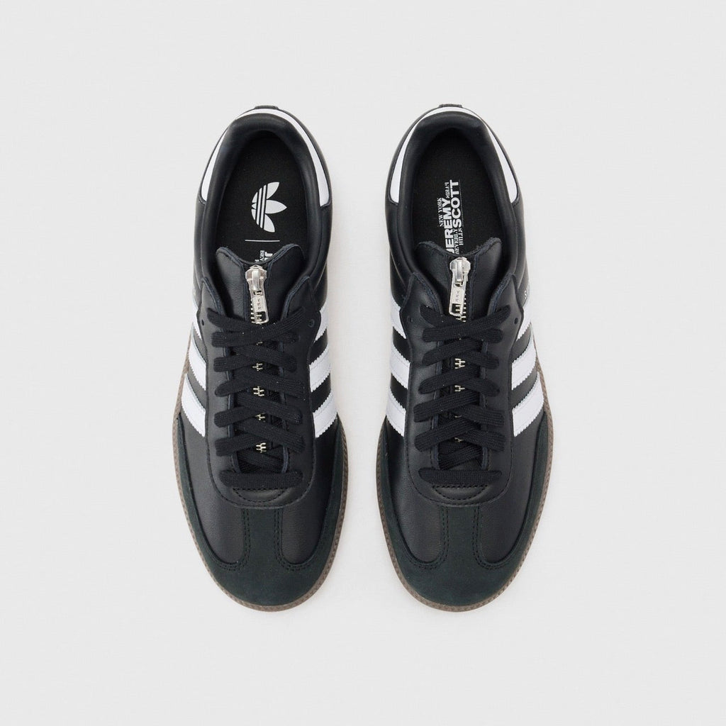 Jeremy Scott x Adidas Samba OG Zipper "Black/White" JQ8835