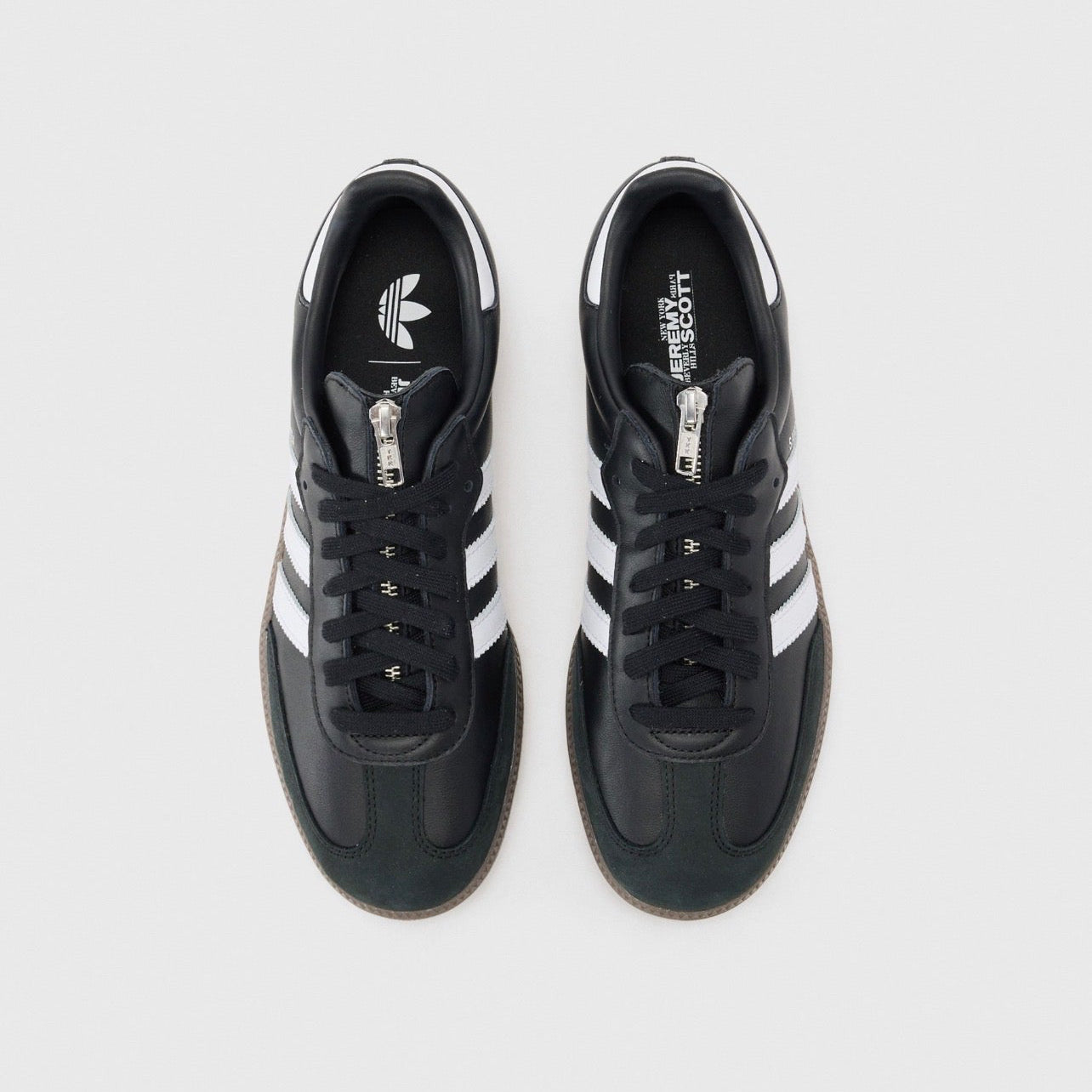Jeremy Scott x Adidas Samba OG Zipper "Black/White" JQ8835